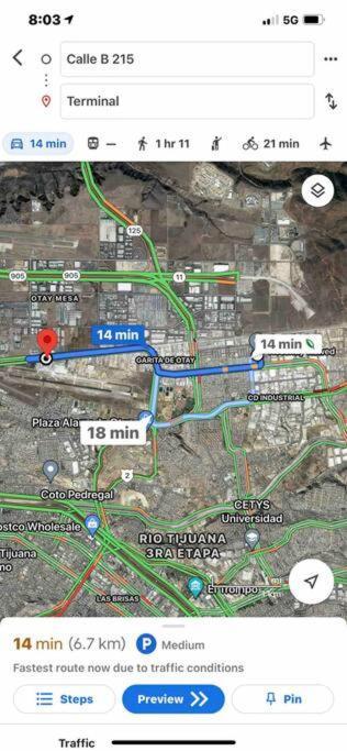 Otay Studio Great Patio Near Otay Crossing & Airport تيجوانا المظهر الخارجي الصورة